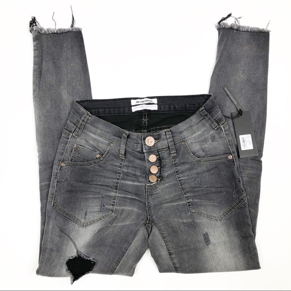 One Teaspoon Jean Freebirds ll Le Duke Distress 26 - Picture 4 of 8